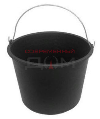 Ведро строительное круглое Lite 16л /Plastiko/31002